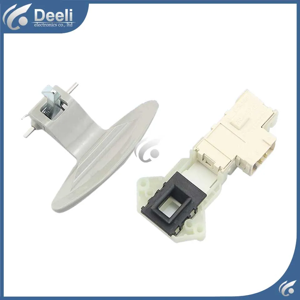 1 комплект для стиральной машины дверной переключатель WD-N80030 WD-T12235D дверной переключатель с блокировкой дверной ручки