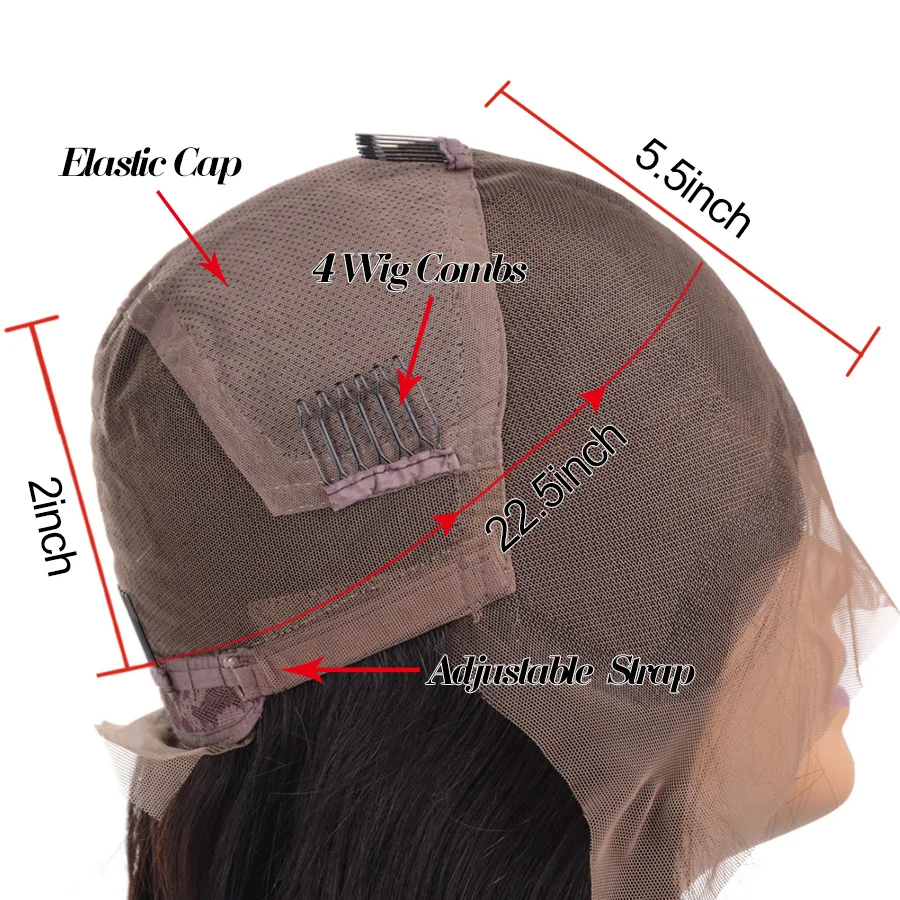 RXY объемный волнистый парик предварительно сорвал полный шнурок человеческих