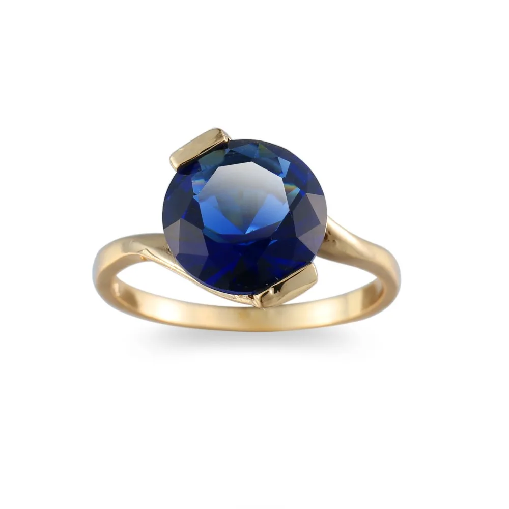 Кольцо из нержавеющей стали с большим драгоценным камнем женское кольцо