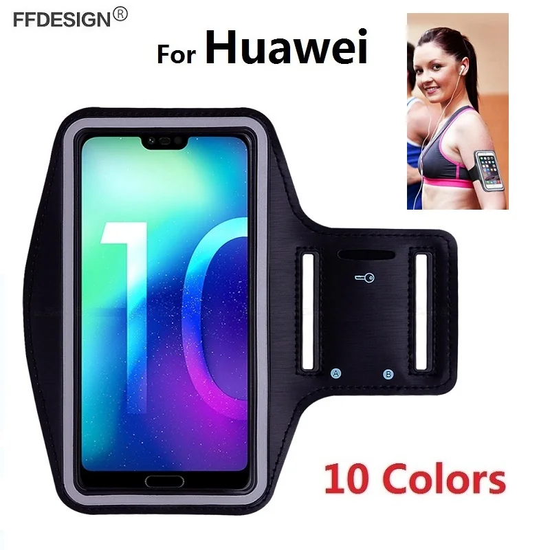 Спортивные для бега браслет контейнер сумка чехол телефона на руку huawei Honor 20 10 9 8
