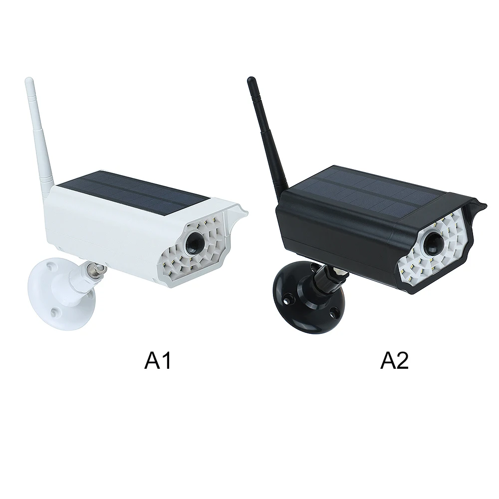 

Simulation Camera 2200mAh Solar LED Light Waterproof Anti-Theft Sensitive Simulation Camera