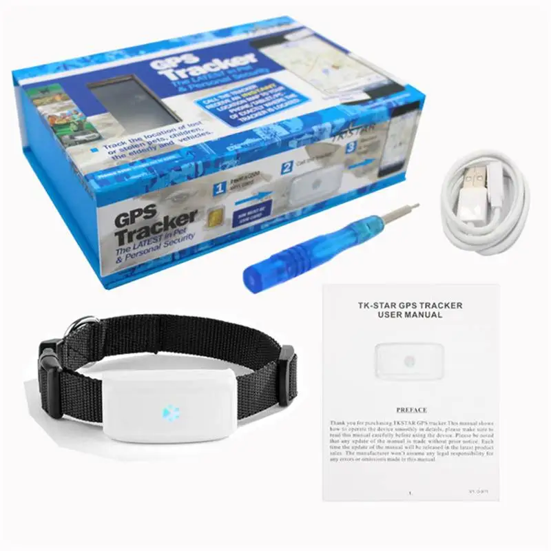 Мини gps-трекер для домашних животных tkstar tk911 водонепроницаемый WIFI  LBS GPS трекер для кошек и собак отслеживание rastreador gps бесплатное  отслеживание приложений | АлиЭкспресс