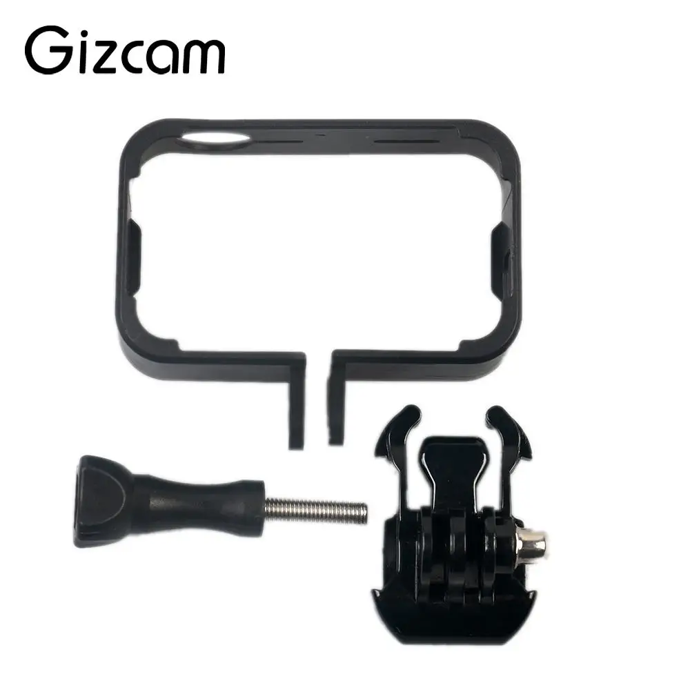 Gizcam ABS Защитный анти капля рамка + крепление база винт для Xiaomi Mijia 4 К Камера
