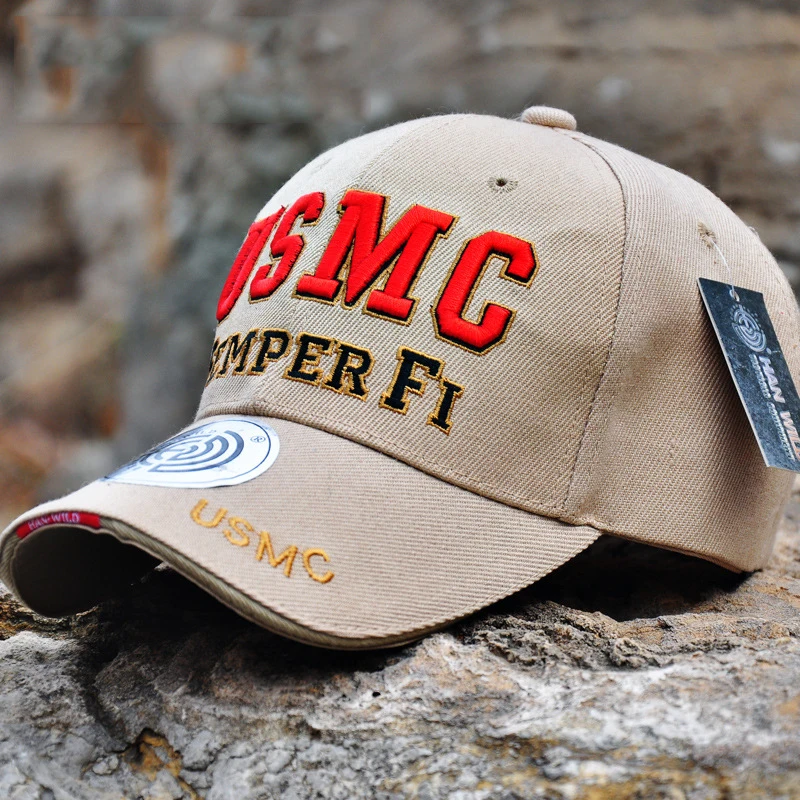 MNKNCL 2019 Новый военный фанат наружная тактическая бейсболка с надписью USMC Боевая