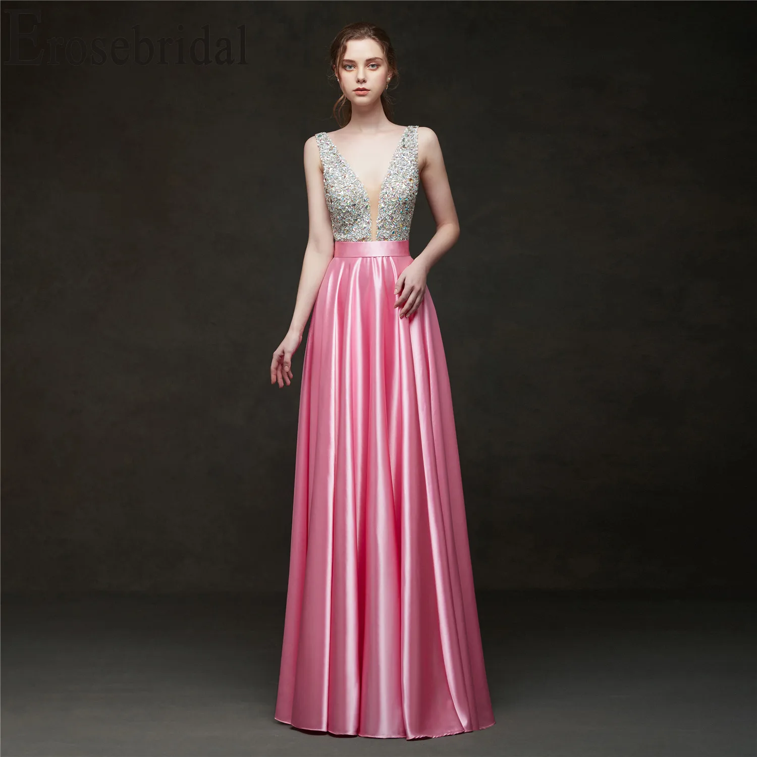Женское длинное вечернее платье Erosebridal
