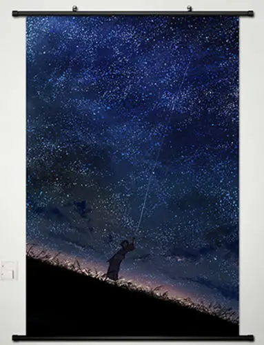 Домашний декор аниме мушиши зоку Шу стена прокрутки постер ткань живопись-007 | Дом