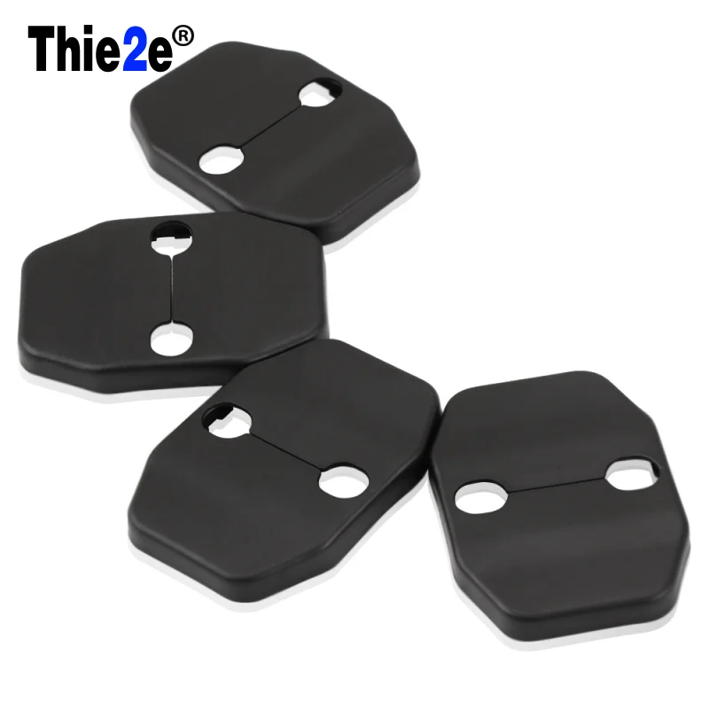 4 шт. декоративные пряжки для замка двери автомобиля Стикеры Mercedes Benz GLK GLA C E GLC class