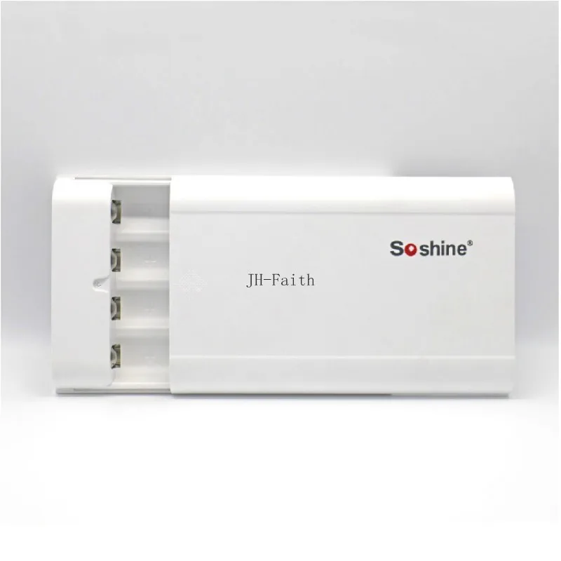 SoShine E3 4x18650 портативный внешний аккумулятор зарядное устройство для iPhone для samsung мобильный USB портативное освещение аксессуары