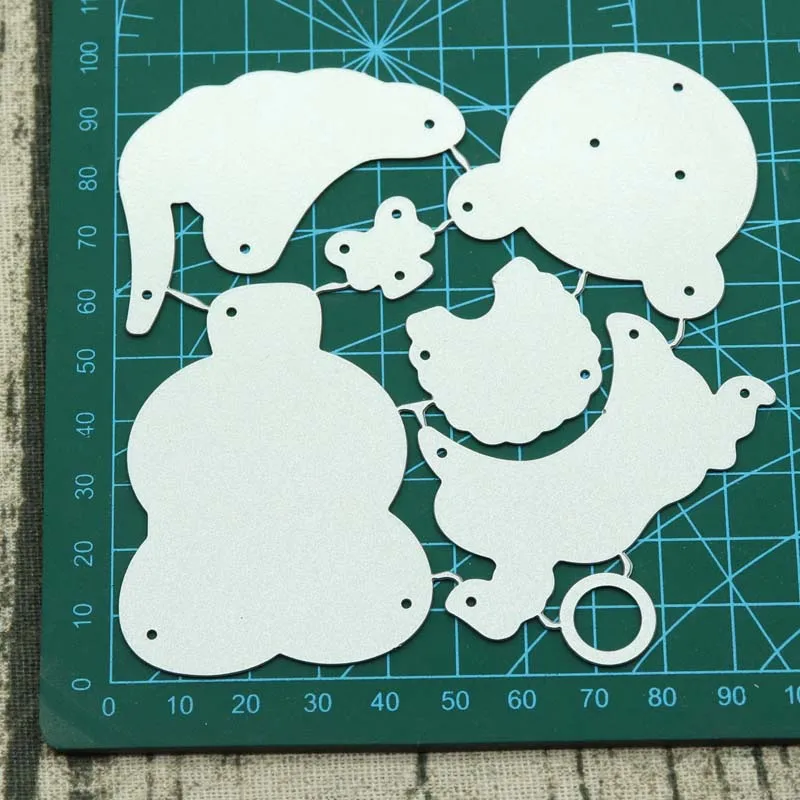 Рождественский медведь металлические штампы трафареты для сделай сам