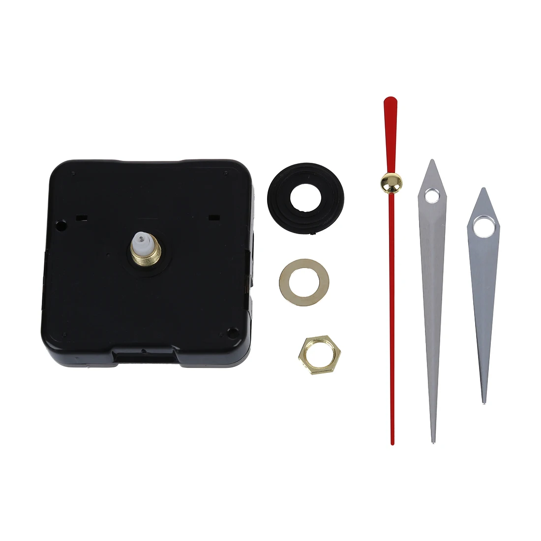 Горячая Распродажа механизм часов кварцевый 3 серебряные стрелки румяна сделай