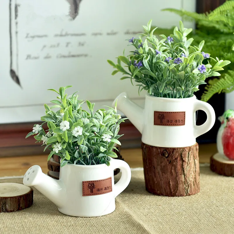 Zakka маленькие банки для полива свежих продуктов искусственный мини-цветок в