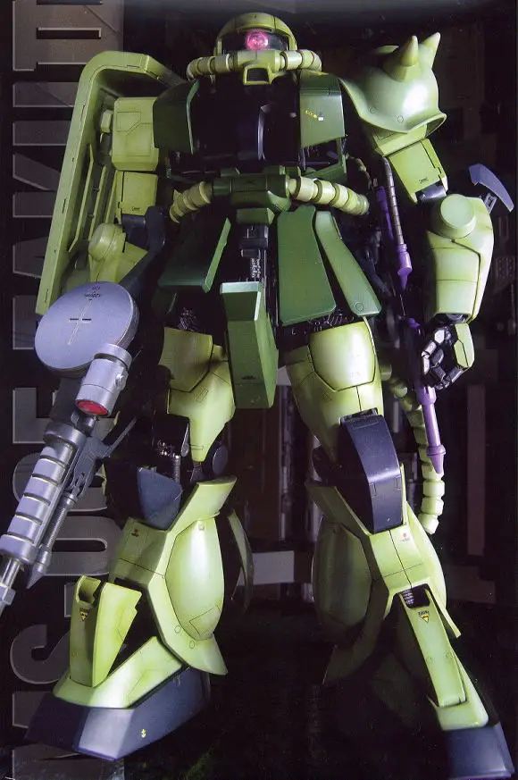 Bandai Gundam PG 1/60 отличный класс модель мобильного телефона ZAKU II Набор фигурок детские