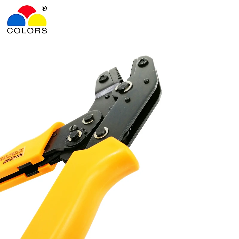 COLORS SN-02WF crimping pliers 0.14-2.5mm2 26-13AWG for tube insulated and non-insulated ferrules terminal hand tools | Инструменты