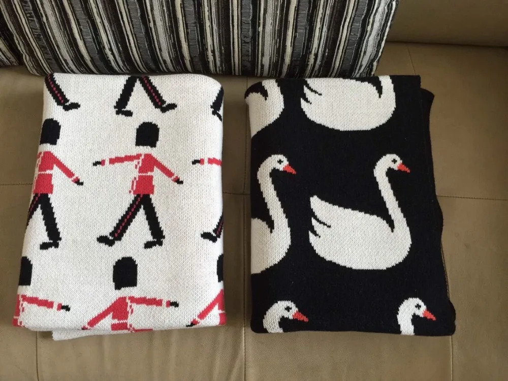 Брендовое милое одеяло с рисунком из мультфильма кондиционер Флисовое детская