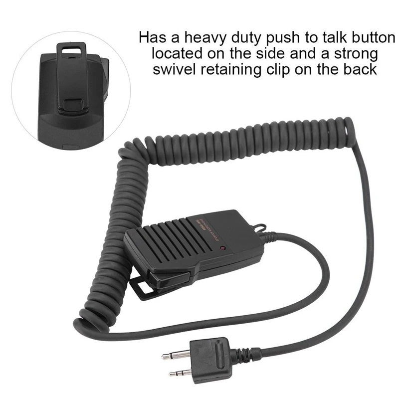 AABB-Handheld Speaker Mic for Icom Ic-V8 V85 V82 Ic-T2H T8A 2At W32A E90 Radio | Электроника