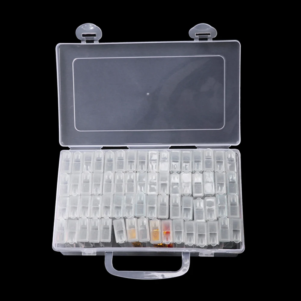 64 балки акриловый Органайзер для макияжа хранение принадлежностей дизайна