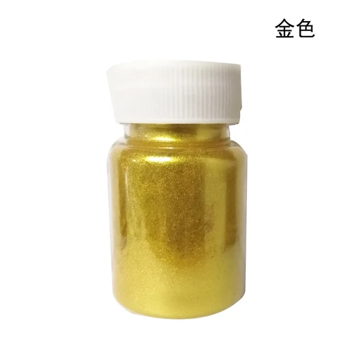 gold Съедобный золотой порошок, серебряный порошок муссовый торт, добавить сахар и блеск серебряный порошок жемчужина выпечки 15 г - Цвет: gold