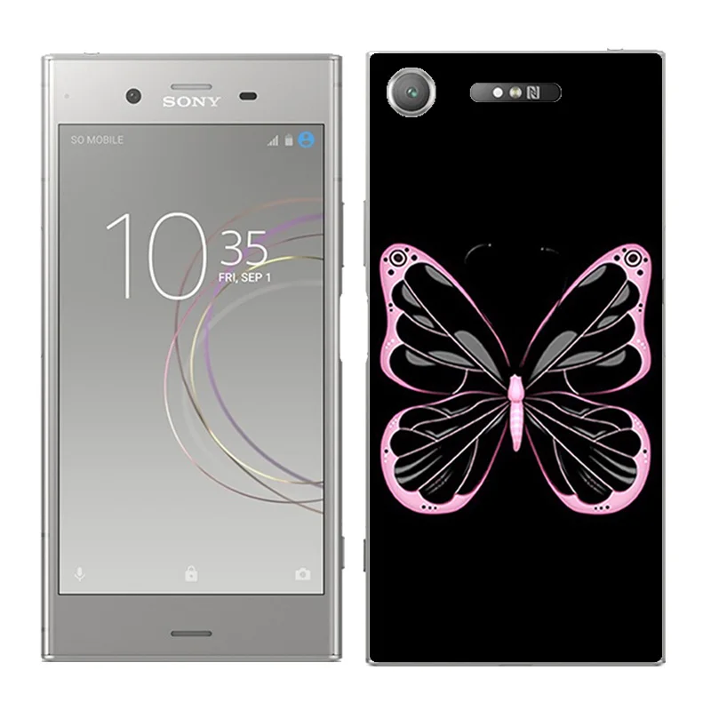 Защита для sony Xperia XZ1 5," Мягкий силиконовый чехол-накладка на заднюю панель для телефона для sony Xperia XZ1 чехол s Focus окрашенный чехол - Цвет: 21