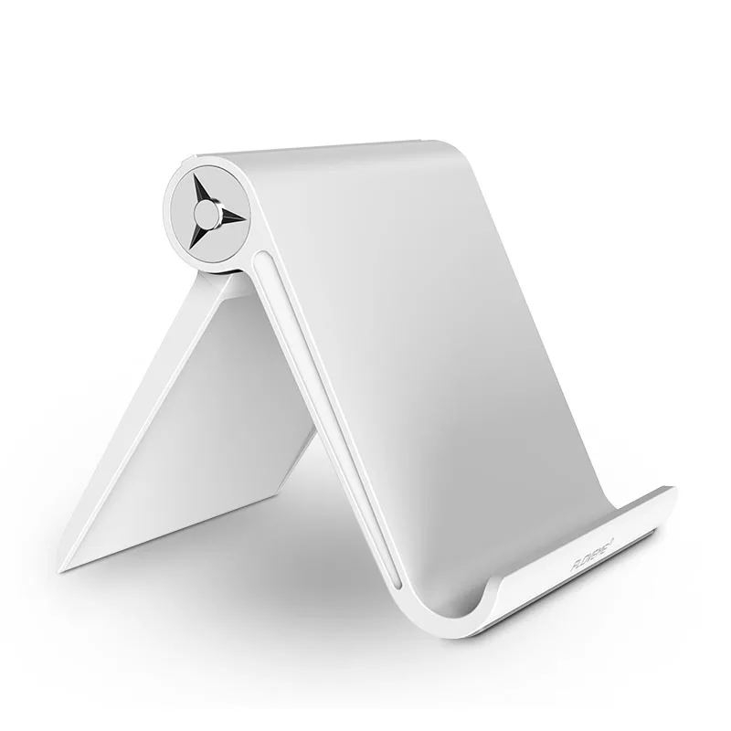 White Color FLOVEME держатель для телефона, подставка для iPad, iPhone, Универсальный складной держатель для мобильного телефона, планшета, настольный держатель, кронштейн, подставка для huawei - Цвет: White Color