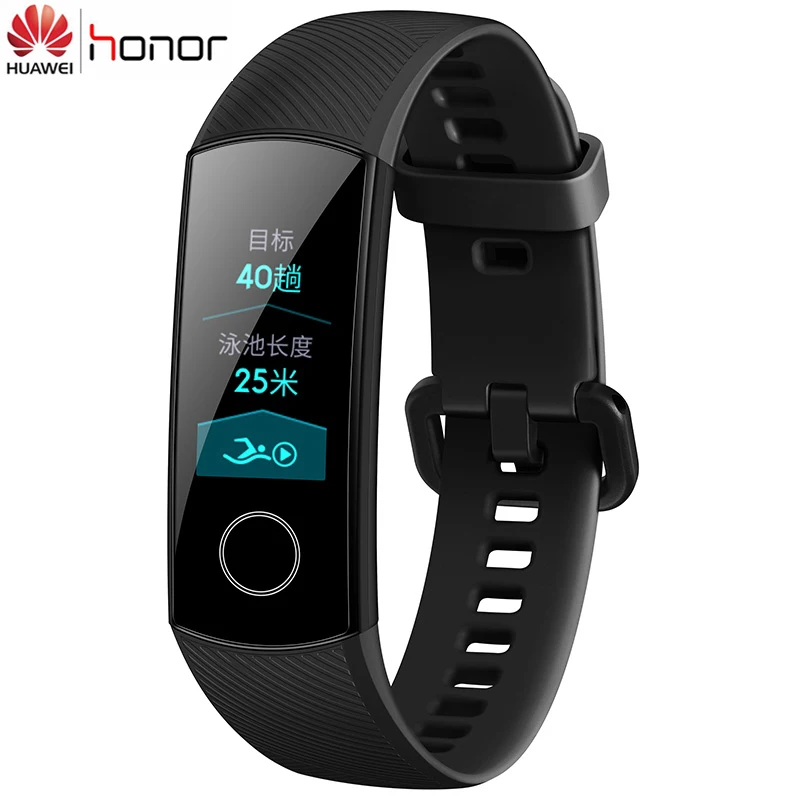 Оригинальный Смарт браслет Huawei Honor Band 4 50 м водонепроницаемый цветной сенсорный