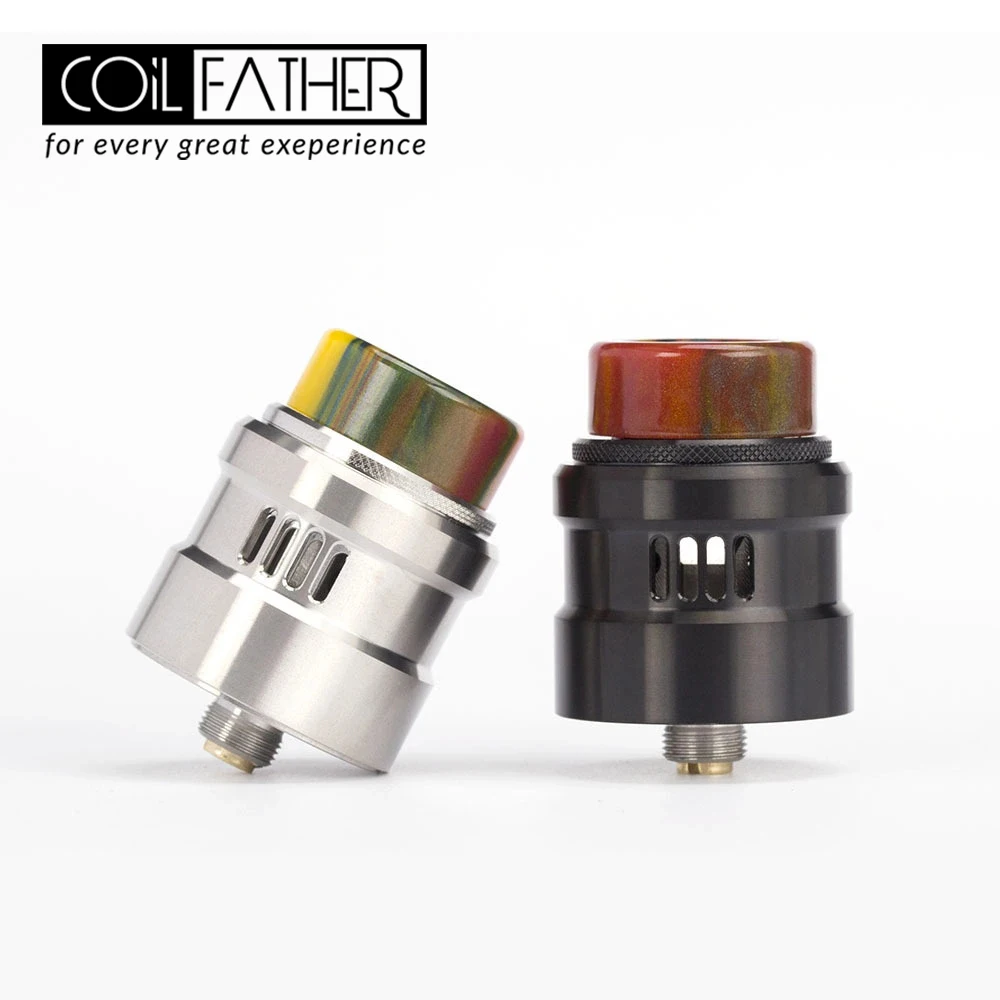 Катушка отец Dripka RDA распылитель 510 мм нить 24 Диаметр DIY BF Pin одинарная двойная