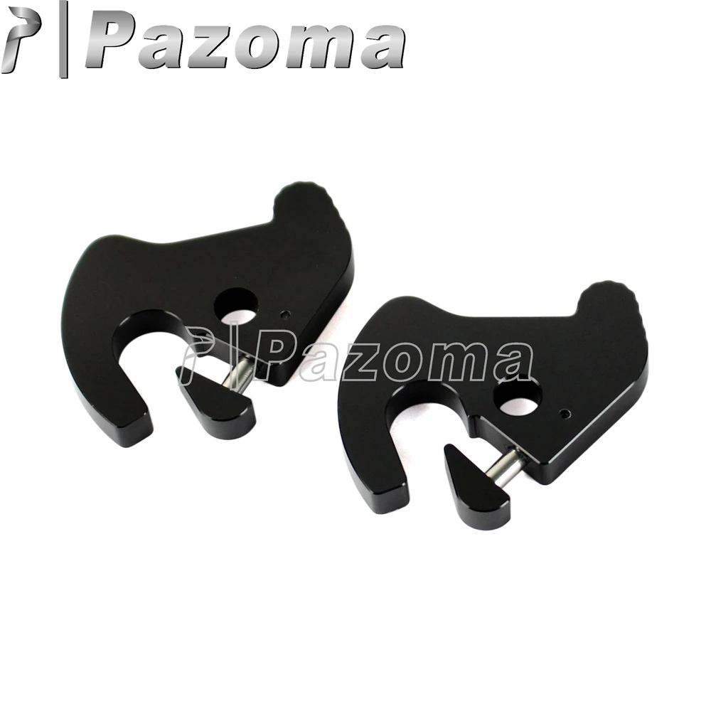 Мотоцикл Алюминиевый черный съемный Тур Пак Сисси Бар багажная стойка