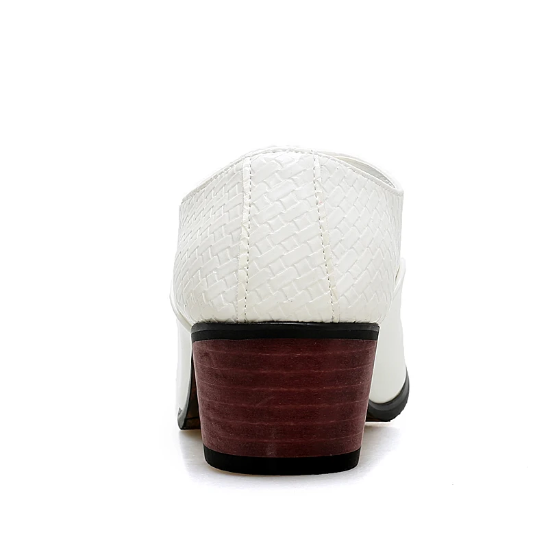 DJSUNNYMIX/брендовые кожаные мужские модельные туфли Модные Туфли-оксфорды с острым