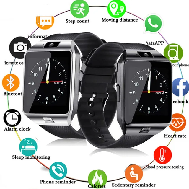 Bluetooth умные часы для мужчин и детей женщин Android телефонный звонок Relogio 2G GSM SIM TF