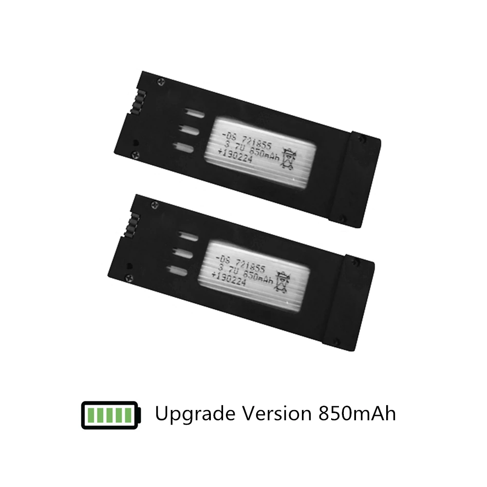 Аккумулятор для квадрокоптера 2x3 7 В 850 мА · ч E58 JY019 S168 с аккумулятором Eachine