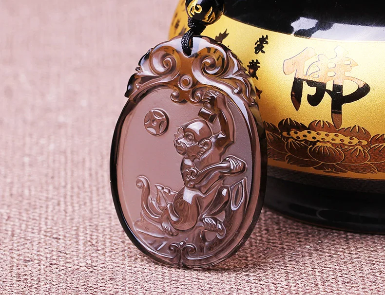 Новый кулон в виде ледяного знака из 12 знаков зодиака обезьяны амулет ms.man год