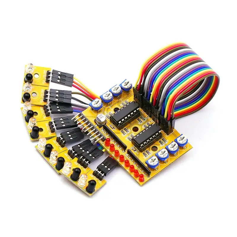 Восьмиканальный инфракрасный детектор 8 каналов для отслеживания линии передачи