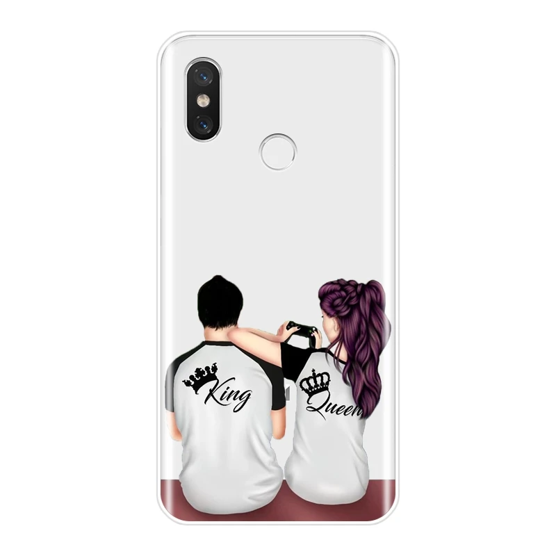 Силиконовый чехол для Xiaomi Mi A1 A2 8 SE 5 5C 5X 6 6X Plus