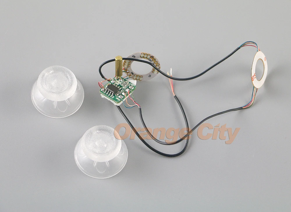 ChengChengDianWan ThumbSticks светодиодный светильник вверх Mod с прозрачным колпачок для
