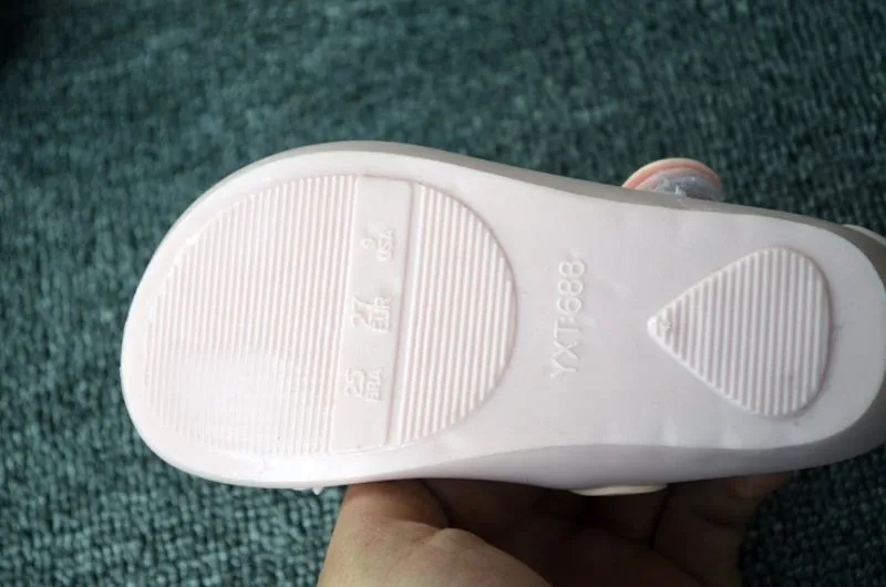 Сандалии принцессы желейные для маленьких девочек обувь детей детские сандалии