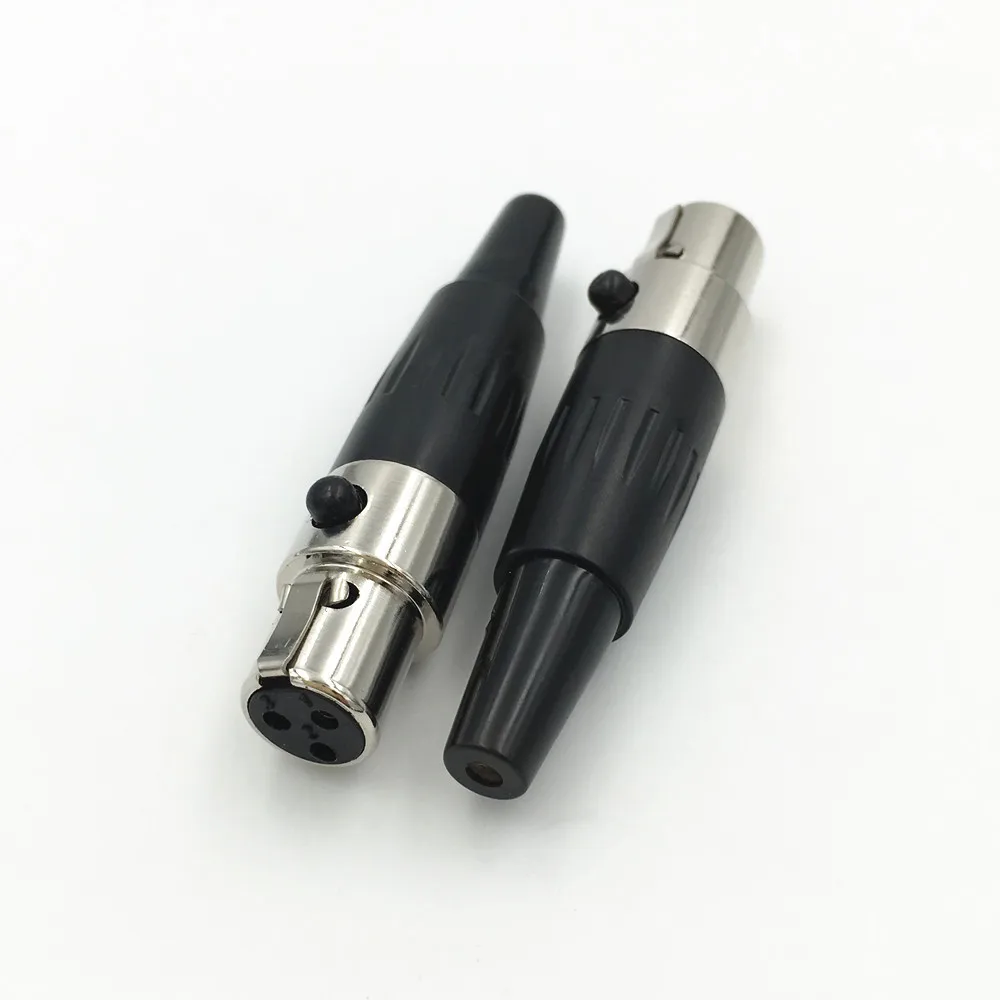 1 шт. Высокое качество Mini XLR 3 4 5 6 контактный разъем маленький Аудио Микрофон для