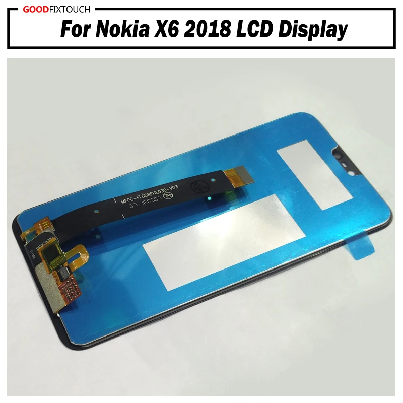 ЖК экран X6 для Nokia дисплей сенсорный дигитайзер 6 1 Plus Замена дисплея|Экраны