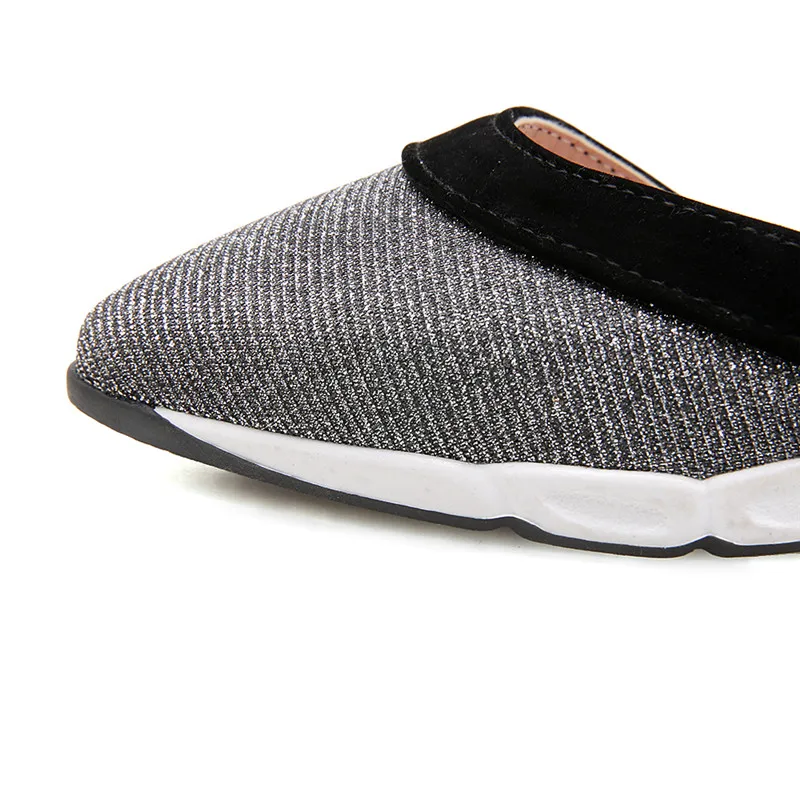 Женские туфли на танкетке YMECHIC повседневные лодочки розового цвета с острым