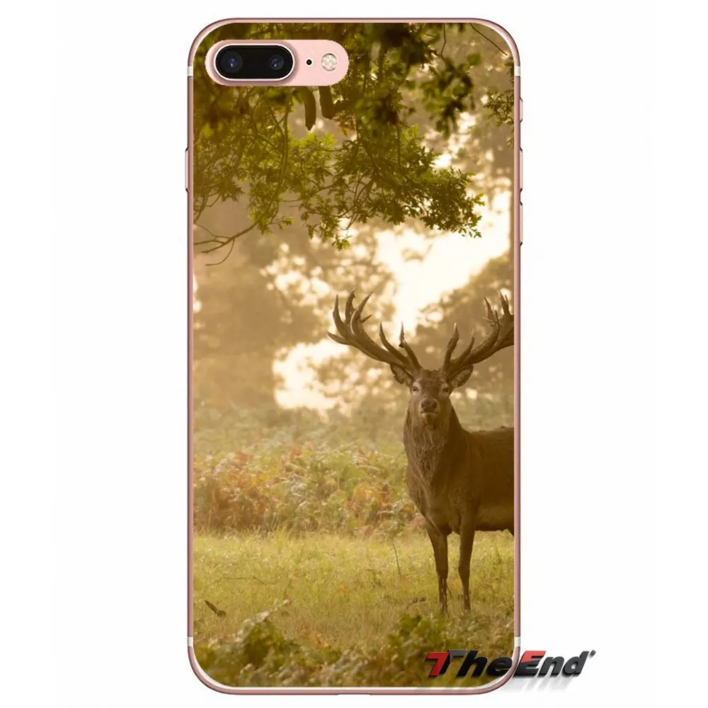 Аксессуары чехлы для телефонов iPhone X 4 4S 5 5S 5C SE 6 6S 7 8 Plus Samsung Galaxy J1 J3 J5 J7 A3 A5 2016 2017 Deer