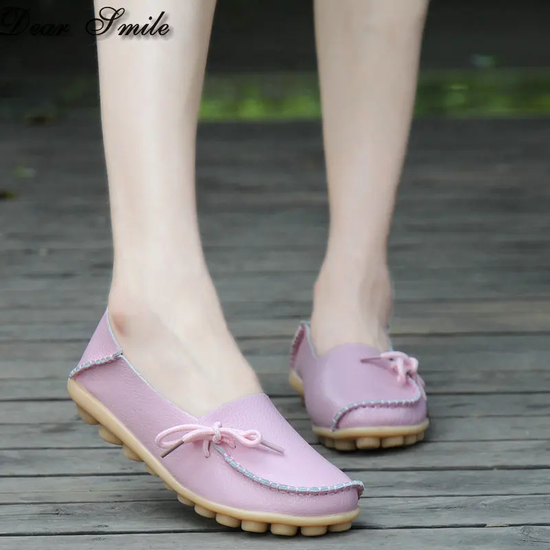 Бесплатная доставка! Повседневные женские топ-сайдеры на плоской подошве лоферы