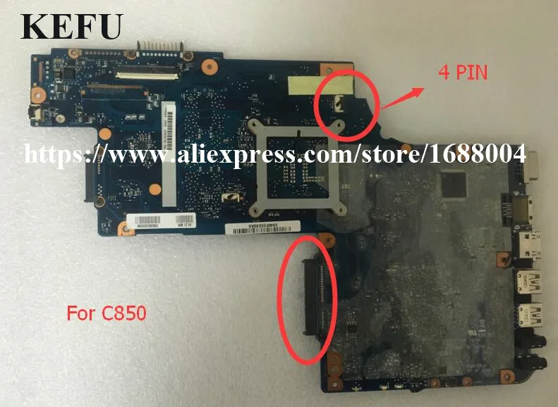 Материнская плата H000038380 H000038370 для Toshiba satellite C850 материнская ноутбука HM76 GMA HD4000 DDR3 |