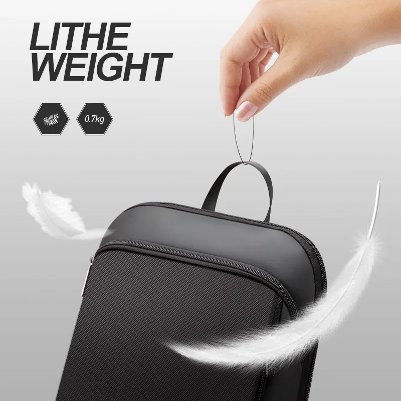 bopai men backpack slim laptop back pack for 15 6 inch fashion office waterproof business backpacks women ultralight rucksack free global shipping