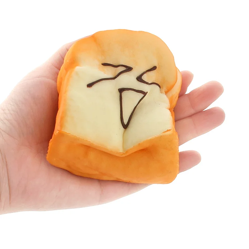 Jumbo мягкий аромат Kawaii улыбка торт хлеб мягкими замедлить рост эластичность