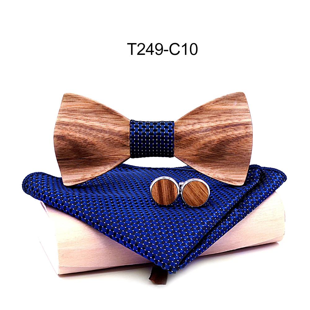 Zebra 3D Wooden Bow Ties for Men Quality men's Wood Bowtie 3D Handmade Butterfly Wood Bow Tie Gravata Silm