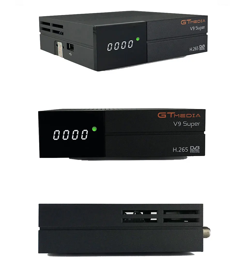 Gtmedia DVB S2 V9 супер HD H.265 спутниковый ресивер ТВ приставка Freesat встроенный wifi Поддержка Dolby, Youtube, Cccam, IP ТВ приставка