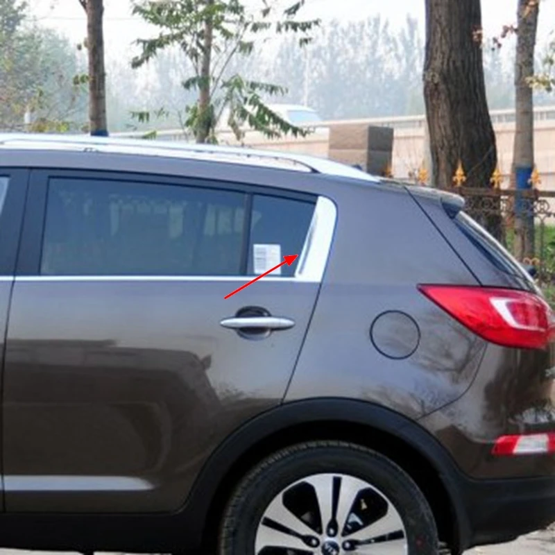 Для Kia Sportage R 2011 2012 2013 2014 2015 Pillar C задний треугольник окна декоративная Обложка