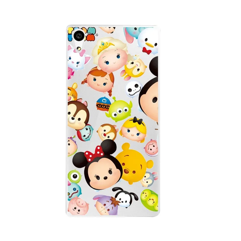 Banana Soft Clear TPU Phone Case For Sony Z2 Z3 Z4 Z5 C3 C4 C5 Car Printed Coque Micky Snow White Painted Cover Free Shipping | Мобильные
