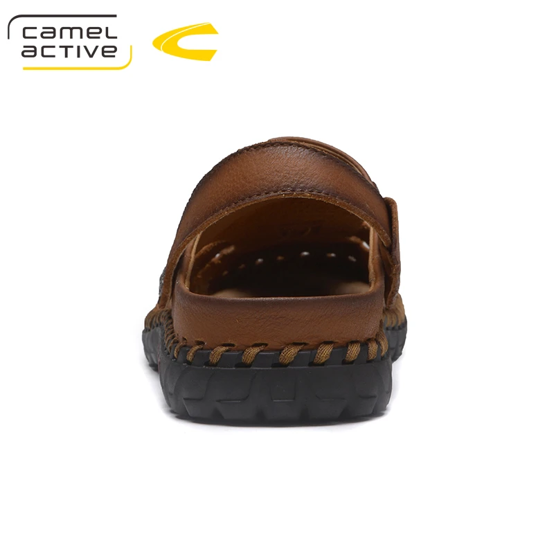 Мужские пляжные сандалии Camel Active из натуральной кожи мягкие летние повседневные