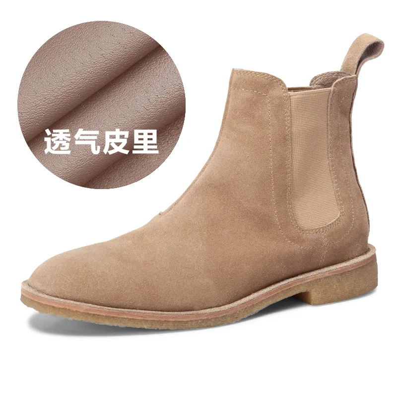 Замшевые ботинки челси Sir Kay сапог до середины икры для мужчин | Обувь