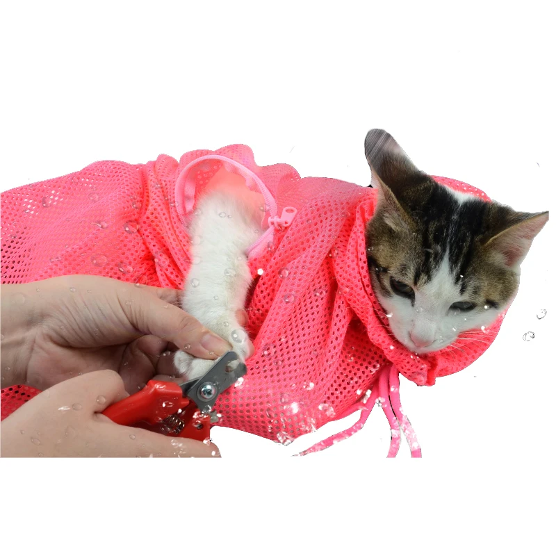 Малый уход за котом сумка для купания Аксессуары домашних животных поставки