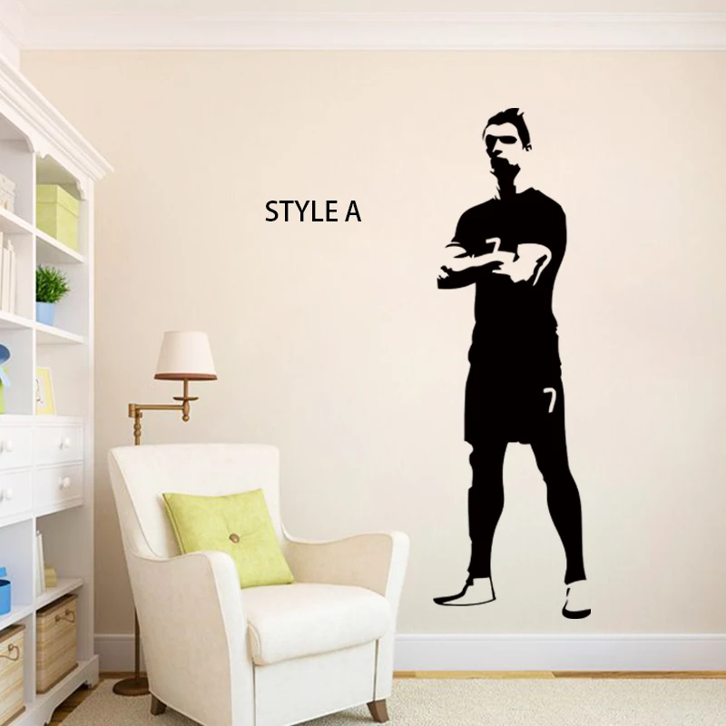 Арт дизайн чехол с изображением Криштиану Роналду дешевые виниловые украшения